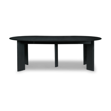 Bevel Extendable Esstisch inkl 2 Einlegeplatten - Black Oiled Beech - ferm LIVING