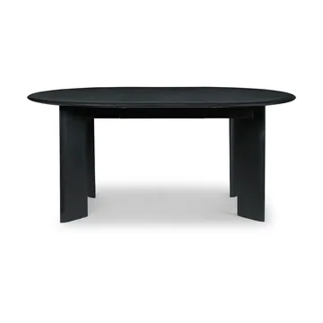 Bevel Extendable Esstisch - Schwarz geölte Buche, inkl. 2 Einlegeplatte - Ferm Living