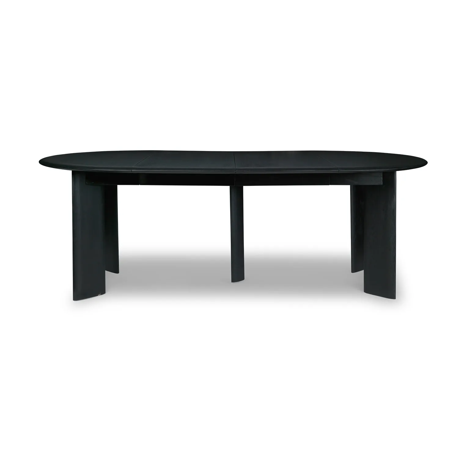 Bevel Extendable Esstisch, Schwarz geölte Buche, inkl. 2 Einlegeplatte Ferm Living