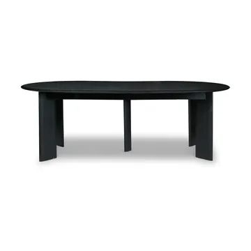 Bevel Extendable Esstisch - Schwarz geölte Buche, inkl. 2 Einlegeplatte - Ferm Living