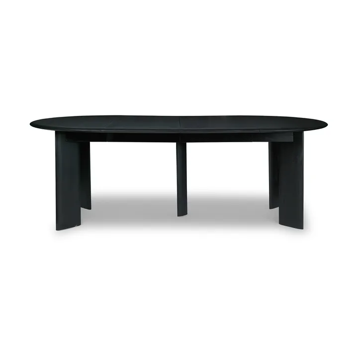 Bevel Extendable Esstisch - Schwarz geölte Buche, inkl. 2 Einlegeplatte - Ferm Living