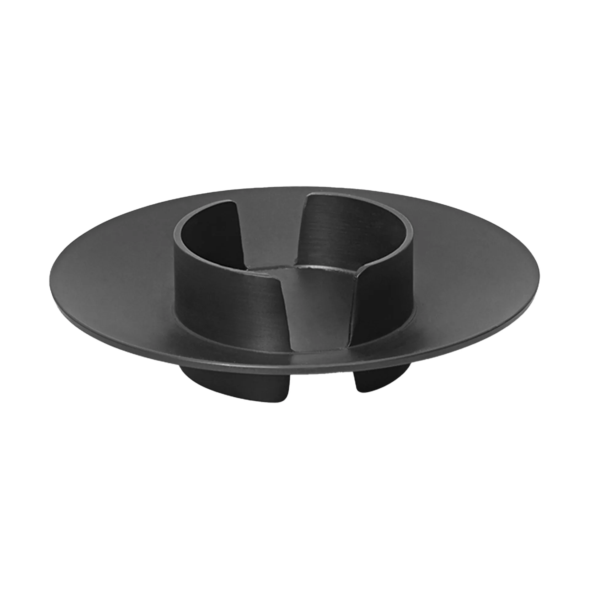 Block Blockkerzenhalter, Black brass Ferm Living