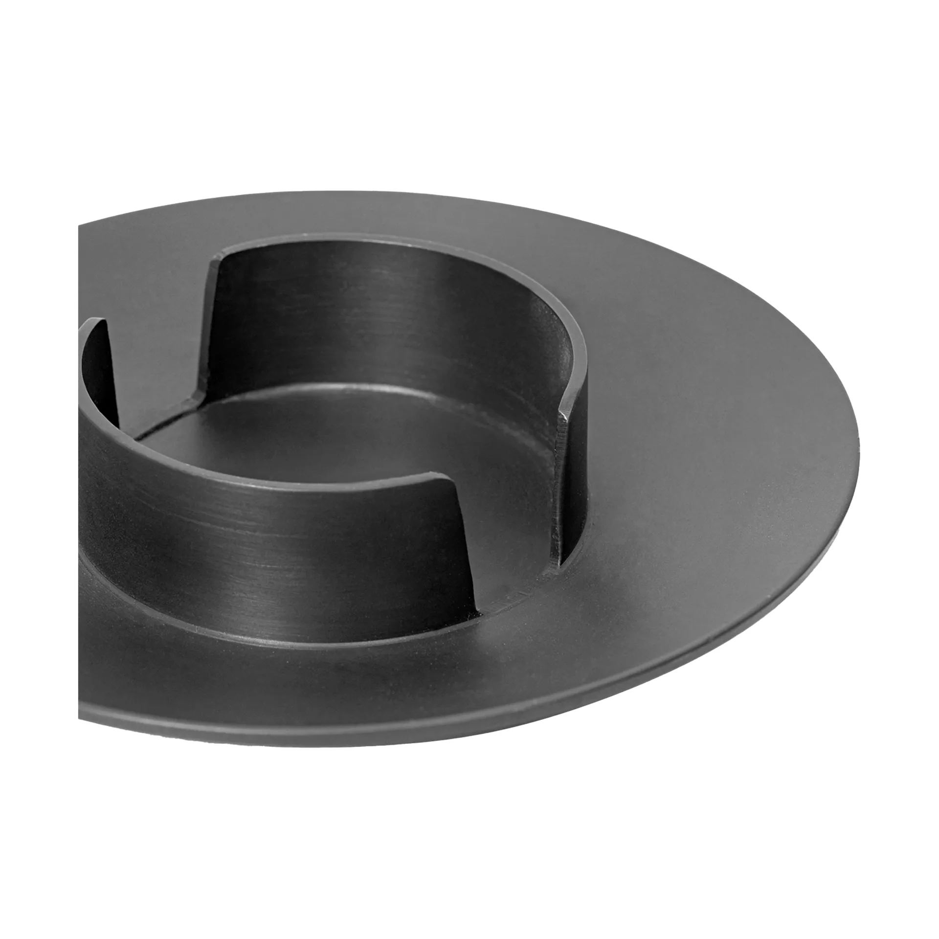 Block Blockkerzenhalter, Black brass Ferm Living