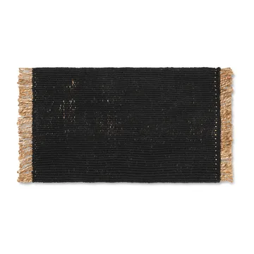 Block Fußabstreifer 50 x 80cm - Black-natural - Ferm Living