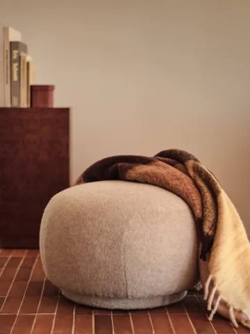 Blur Mohair-Decke - Butter-Blassrosa, 130x170 cm - Ferm Living