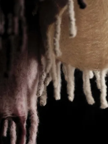 Blur Mohair-Decke - Butter-Blassrosa, 130x170 cm - Ferm Living