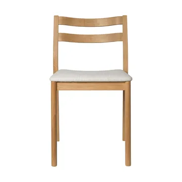 Boda Stuhl - Gepolsterter Sitz, Eiche-off-white - Ferm Living