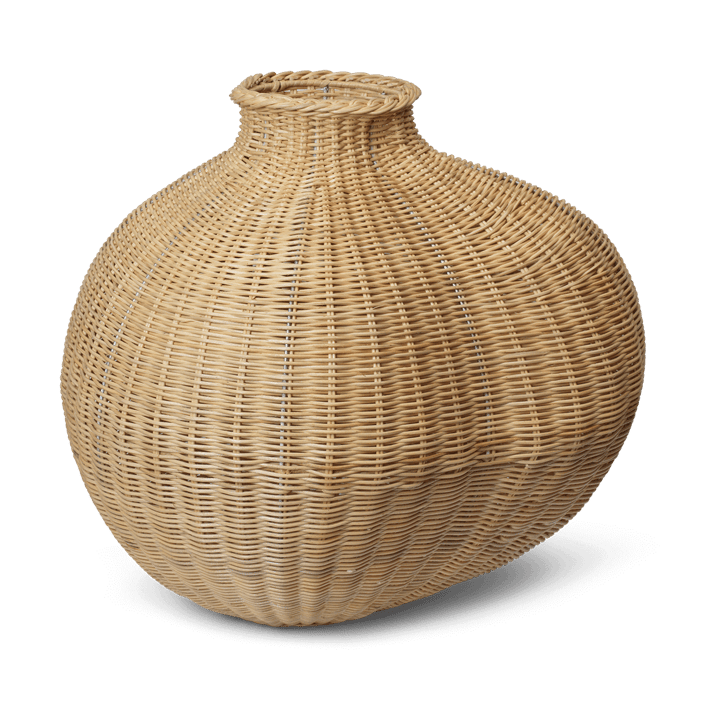 Bola geflochtener Bodenvase - Natural - Ferm LIVING