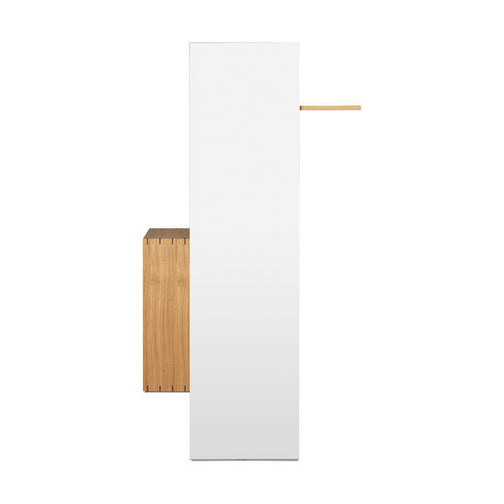 Bon hallway cabinet Garderobenständer mit Spiegel - Oiled Oak - ferm LIVING