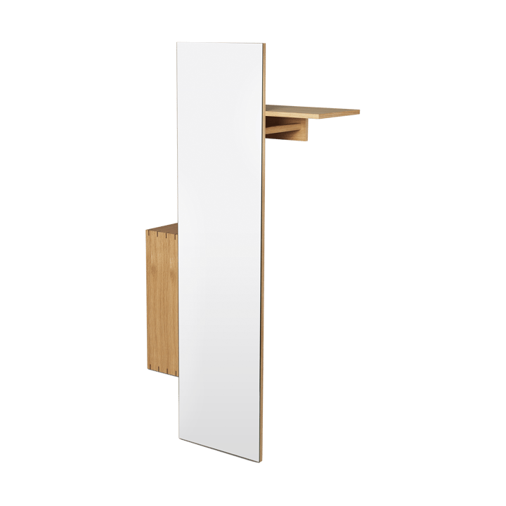 Bon hallway cabinet Garderobenständer mit Spiegel - Oiled Oak - ferm LIVING