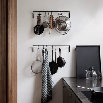 Bon Holztablett large - Schwarz gebeizte Eiche - Ferm Living