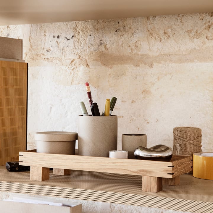 Bon Holztablett X small - Eiche - ferm LIVING