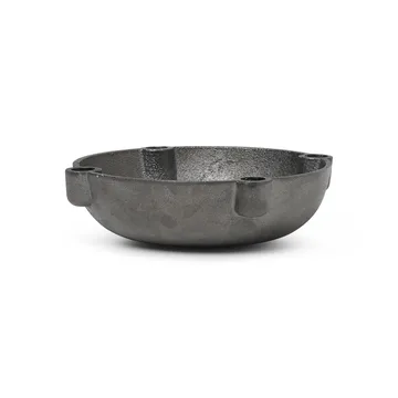 Bowl Adventskerzenhalter Messing - Black brass - Ferm Living