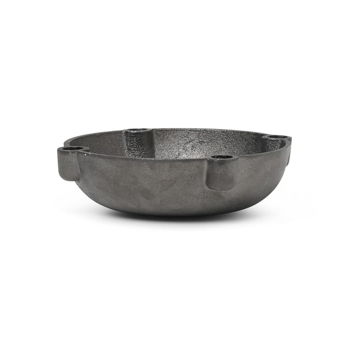 Bowl Adventskerzenhalter Messing - Black brass - ferm LIVING