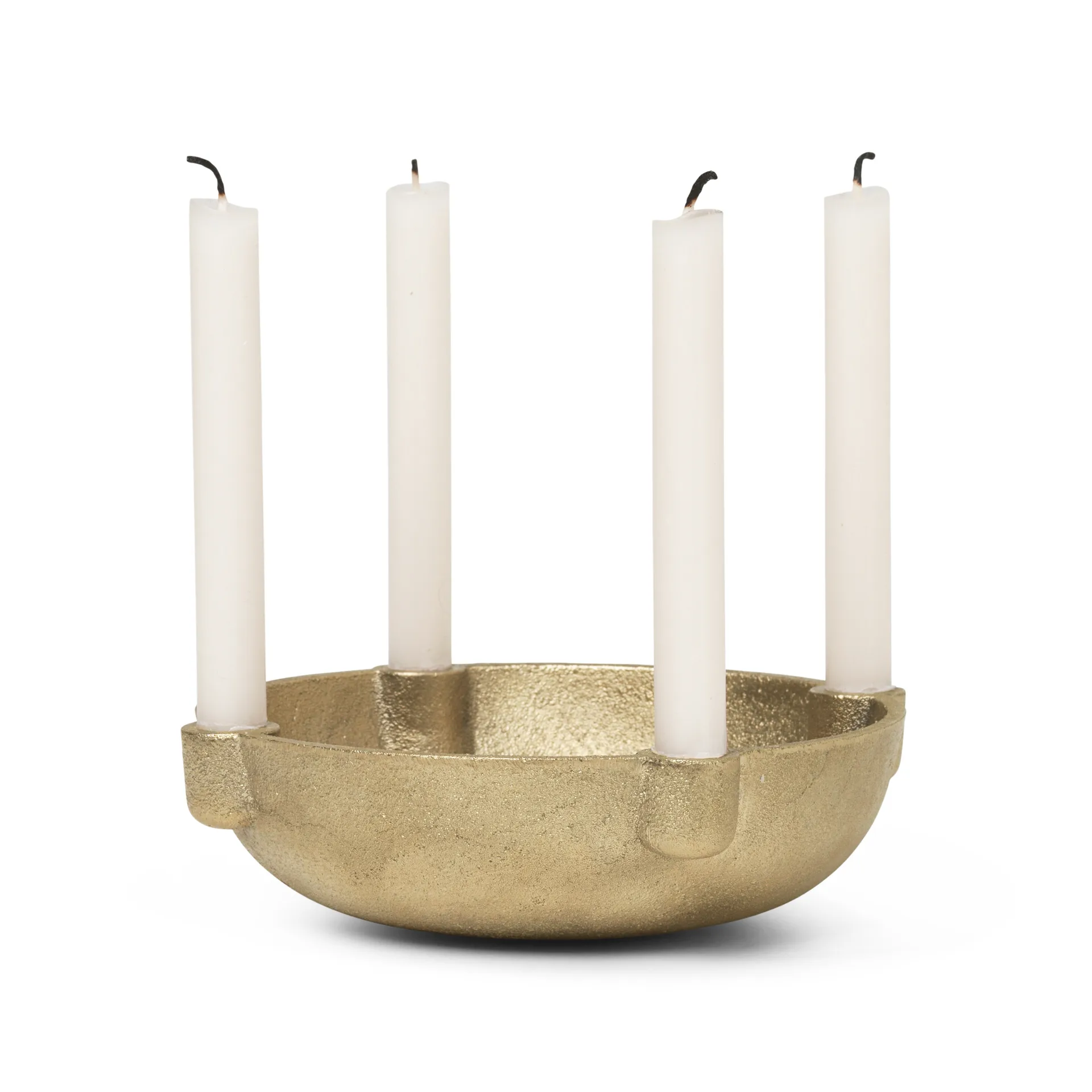 Bowl Adventskerzenhalter Messing, Brass Ferm Living