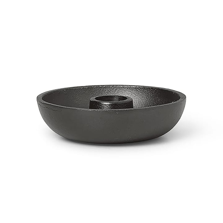 Bowl Kerzenhalter Ø10cm - Blackened Aluminium - ferm LIVING