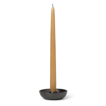 Bowl Kerzenhalter Ø10cm - Blackened Aluminium - Ferm Living