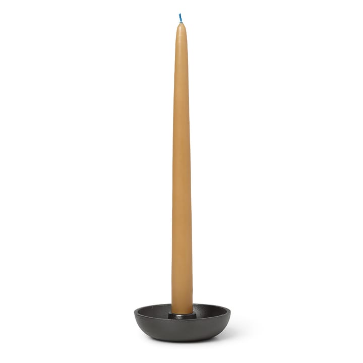 Bowl Kerzenhalter Ø10cm, Blackened Aluminium Ferm Living