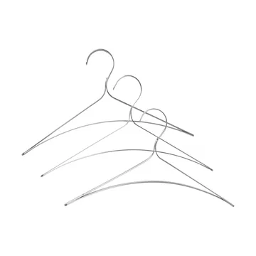 Bowline Kleiderbügel - 3er-Pack, Edelstahl - Ferm Living