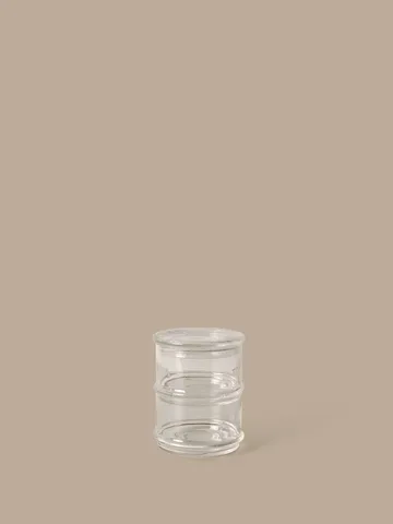 Boya stapelbare Dosen - 2-teilig, Clear - Ferm Living