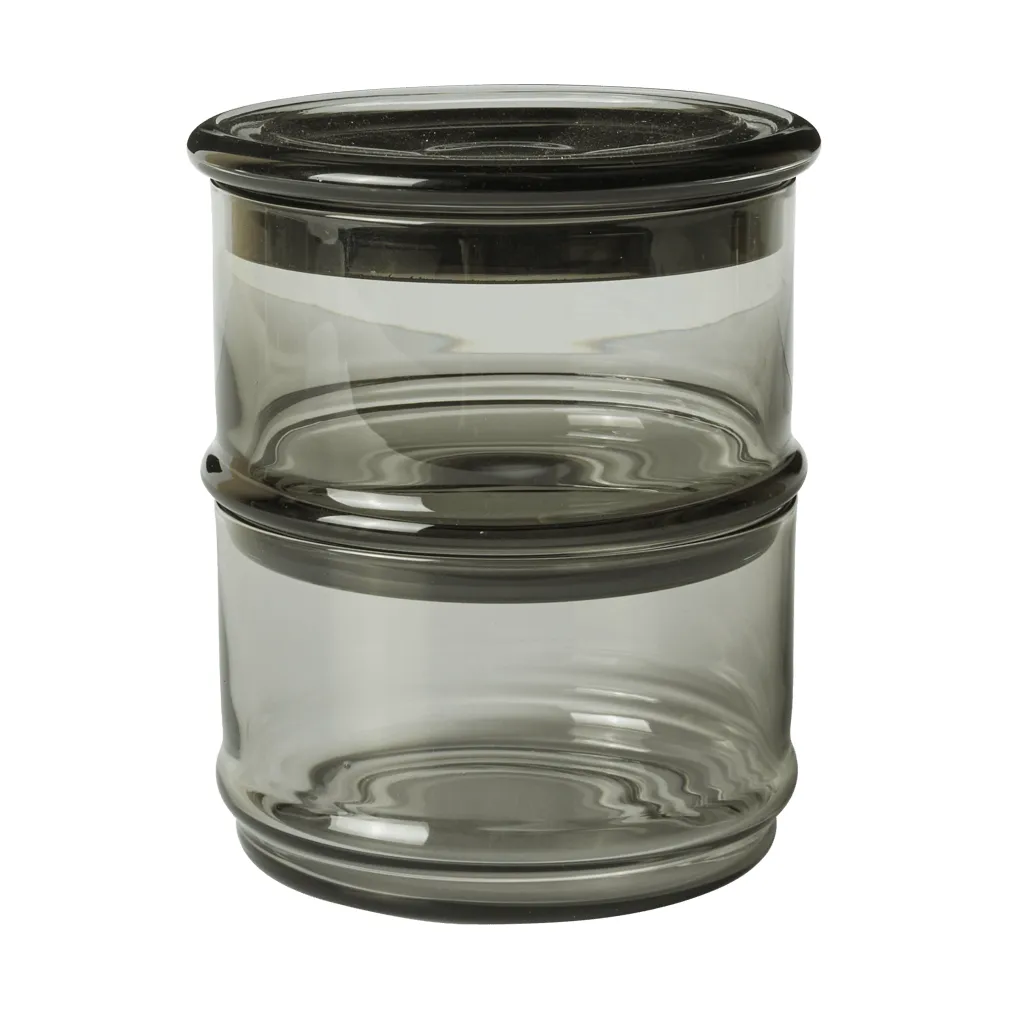 Boya stapelbare Dosen, 2-teilig, Smoked Grey Ferm Living