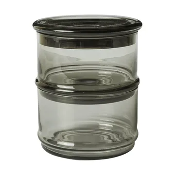 Boya stapelbare Dosen - 2-teilig, Smoked Grey - Ferm Living