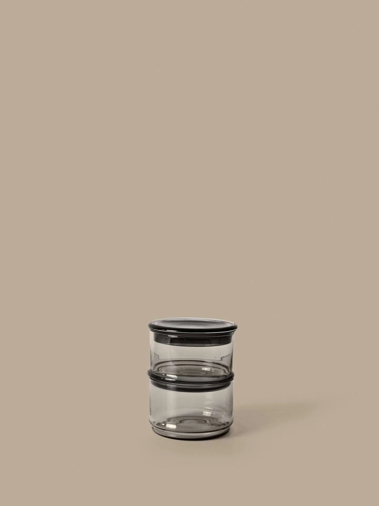 Boya stapelbare Dosen, 2-teilig, Smoked Grey Ferm Living
