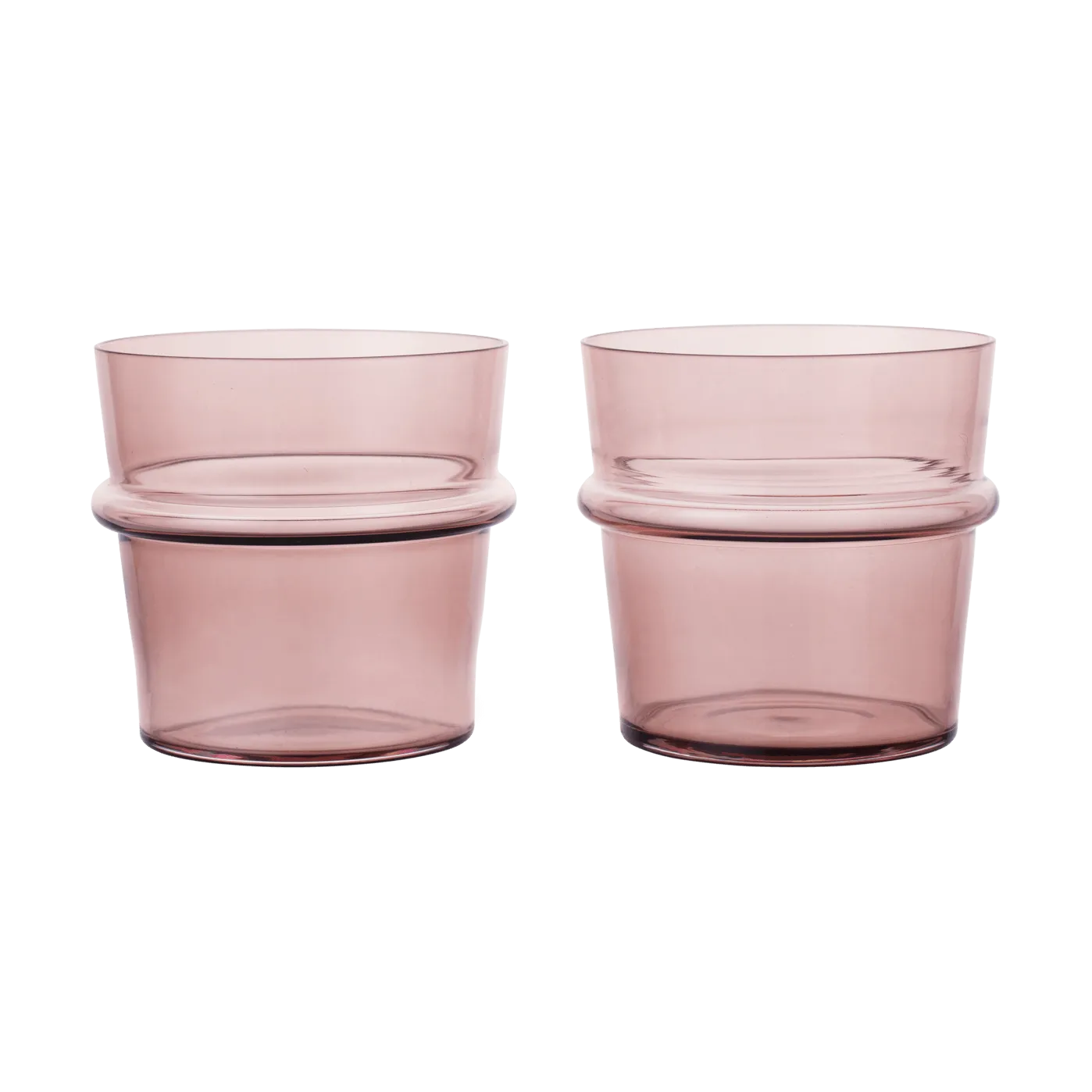 Boya Trinkglas niedrig 30 cl 2er-Pack, Mauve Ferm Living
