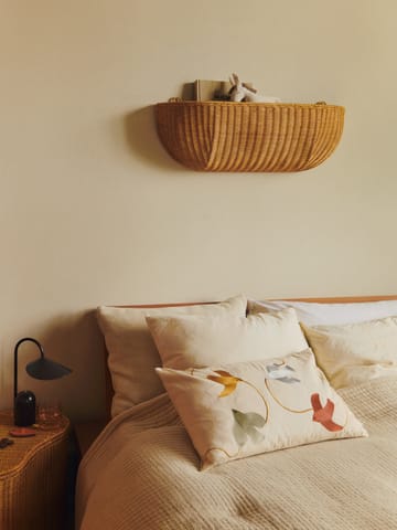 Braided wall pocket Wandkorb 25x75 cm - Natural - Ferm Living