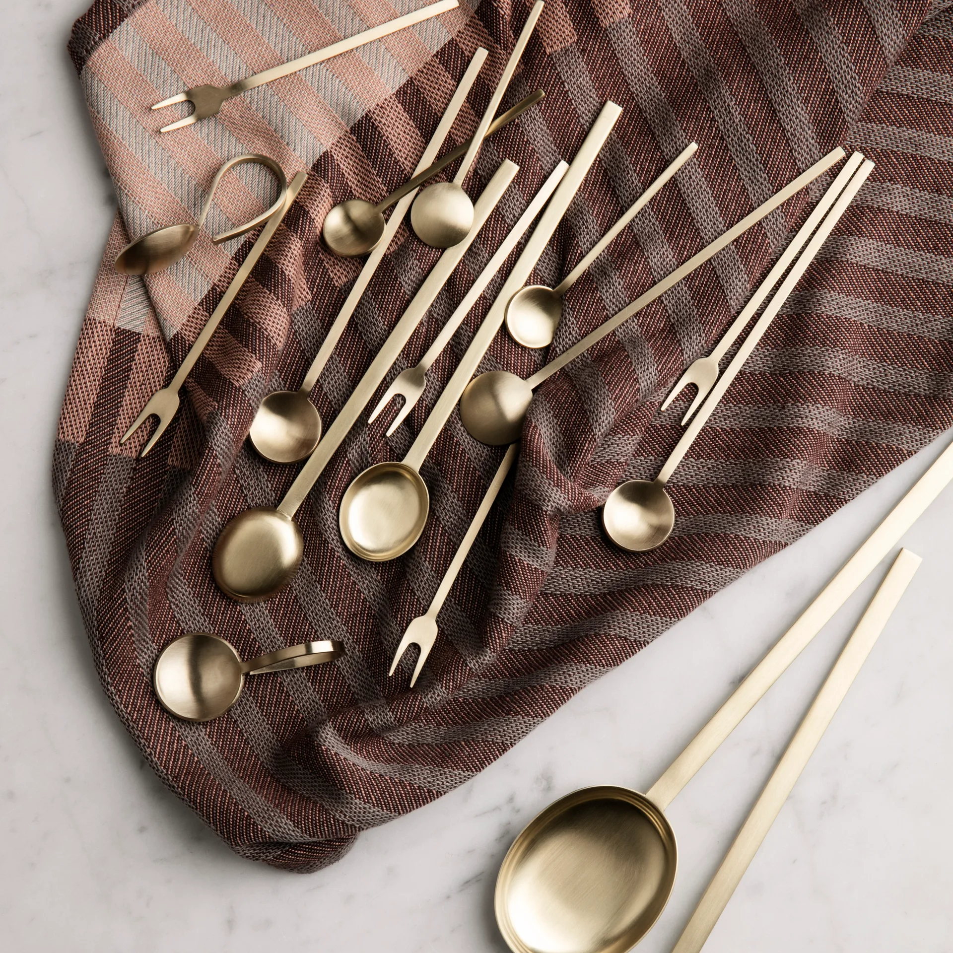 Brass Kuchengabel, 12,5cm Ferm Living