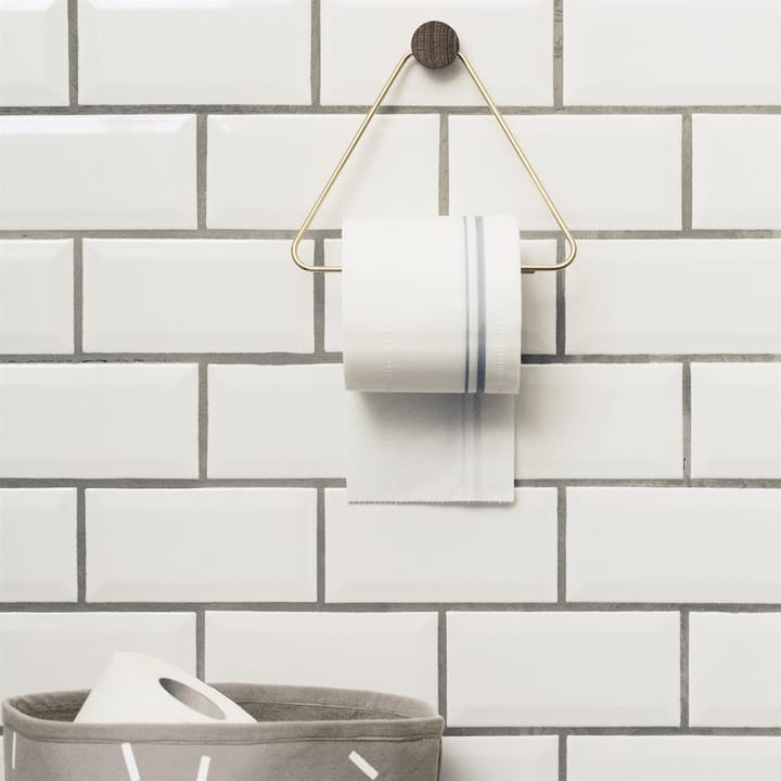 Brass Toilettenpapierhalter, 17,5 x 15cm Ferm Living