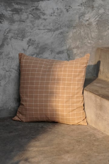 Brown Kissen 50 x 50cm - Check - ferm LIVING