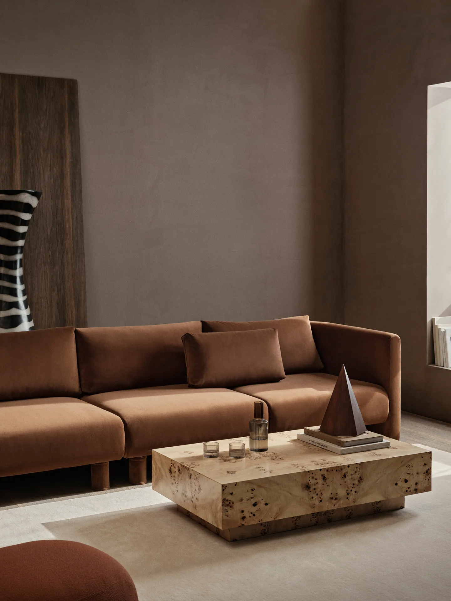 Burl Couchtisch 70x117x30 cm, Natural Ferm Living