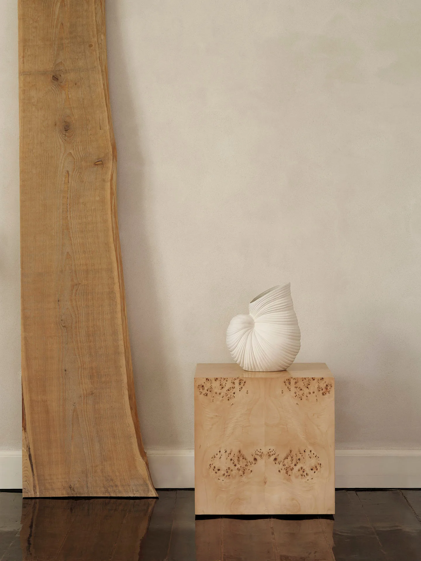 Burl Cube Beistelltisch 40x40 cm, Natural Ferm Living
