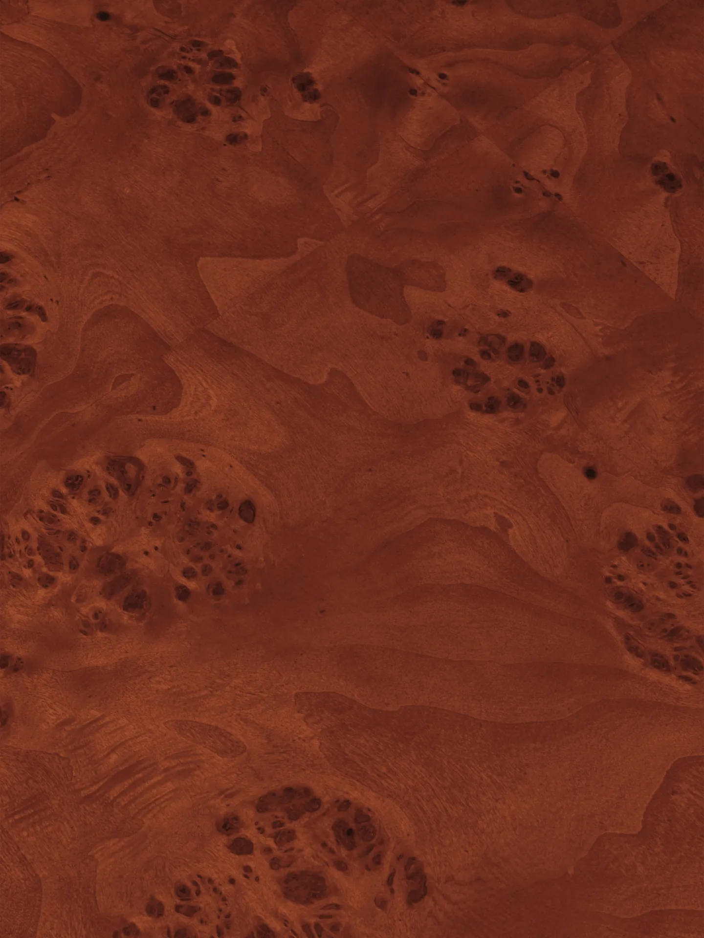 Burl storage Beistelltisch 70x70 cm, Dark stained burl Ferm Living