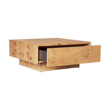 Burl storage Beistelltisch 70x70 cm - Natural - Ferm Living