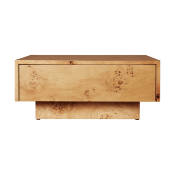 Burl storage Beistelltisch 70x70 cm - Natural - Ferm Living