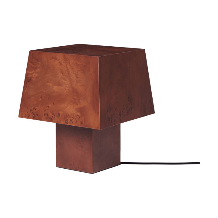 Burl Tischleuchte 33 cm - Dark stained burl - Ferm Living