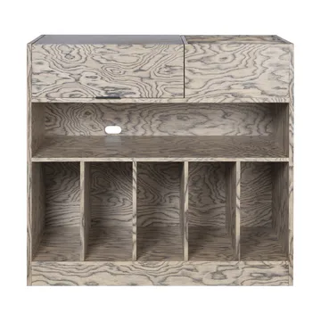 Cabri Medien-Schrank - Grau, 86x45x81 cm - Ferm Living