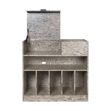 Cabri Medien-Schrank - Grau, 86x45x81 cm - Ferm Living
