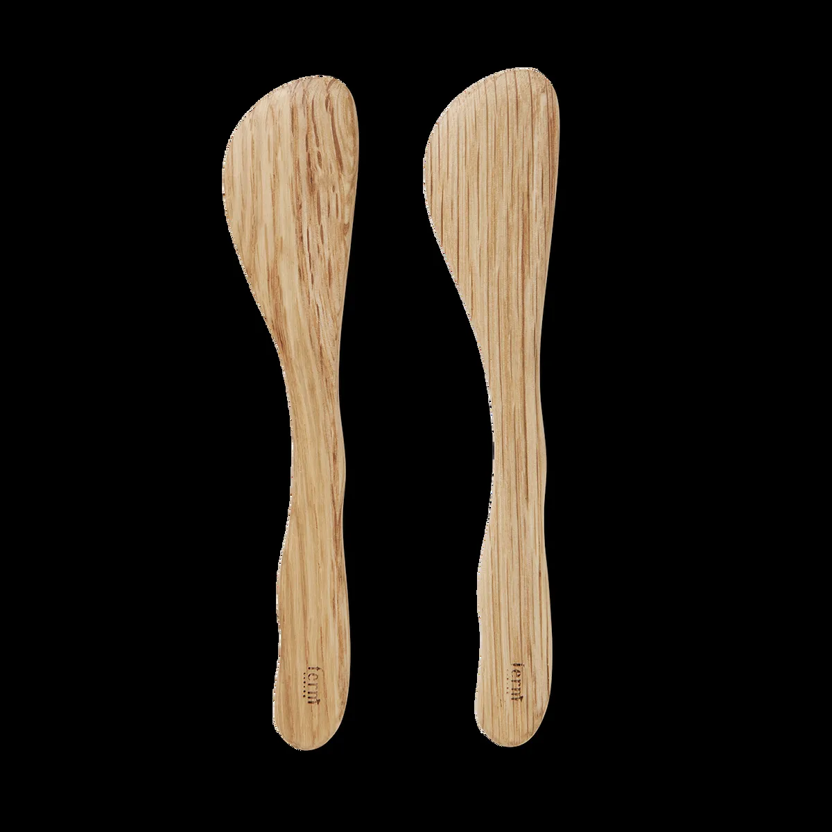 Ferm Living Cairn Buttermesser 2er Pack Oak