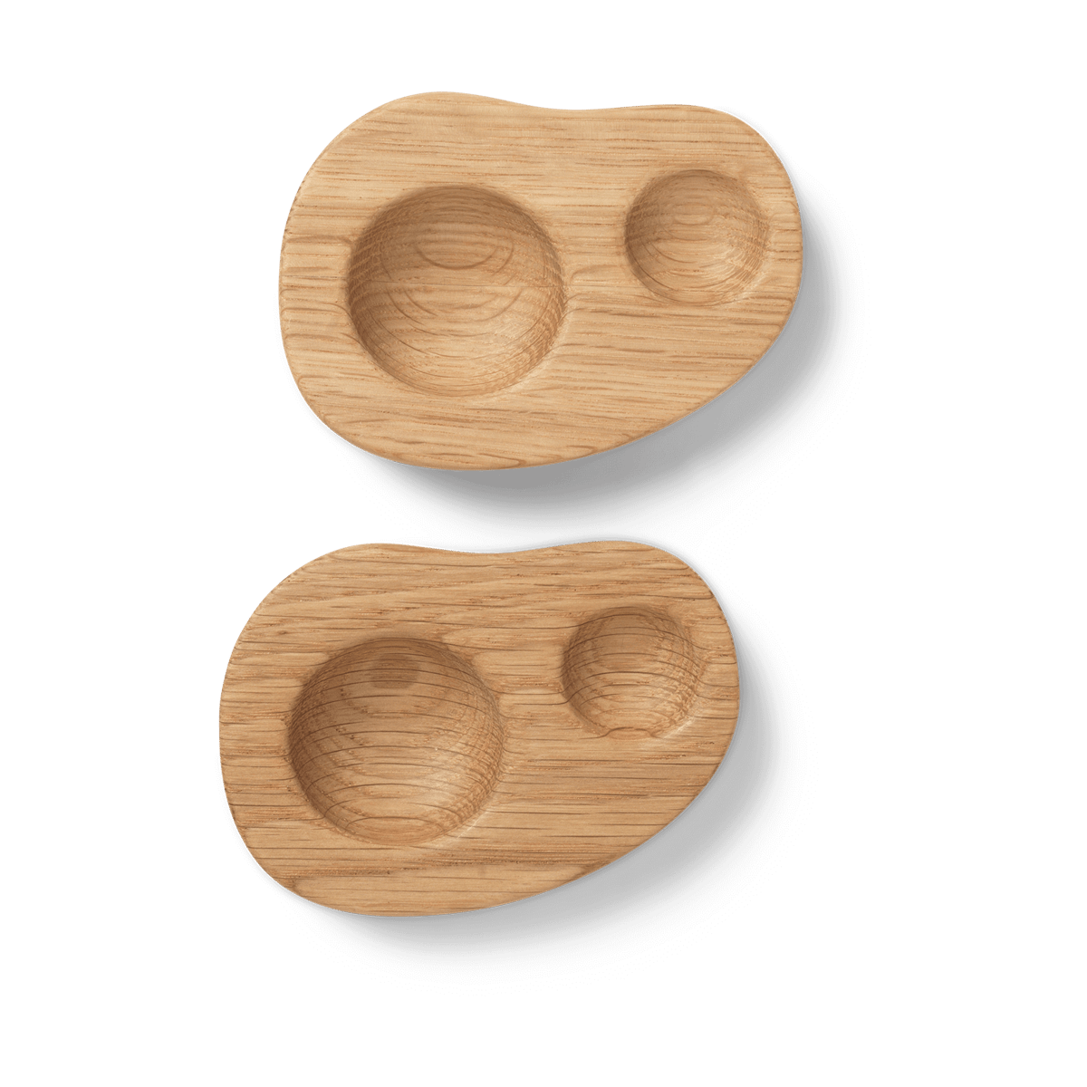 Ferm Living Cairn Eierbecher 2er Pack Oak