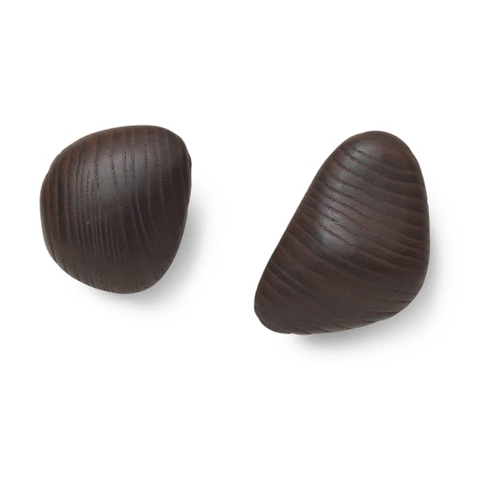 Cairn Haken 2 Teile - Dark Brown - ferm LIVING