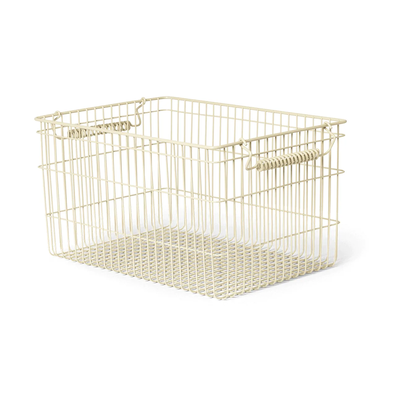 Cala Korb stapelbar 2er Pack, Cashmere, 36,2 x 26,2 x 20,2cm Ferm Living