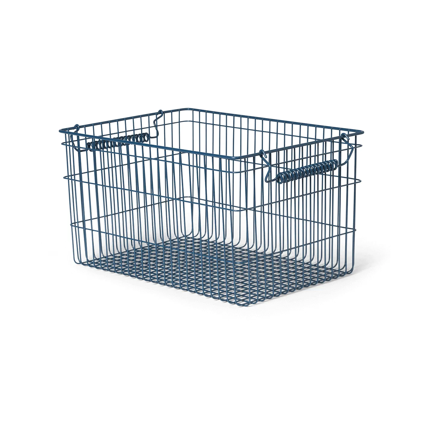 Cala Korb stapelbar 2er Pack, Dark blue, 36,2 x 26,2 x 20,2cm Ferm Living