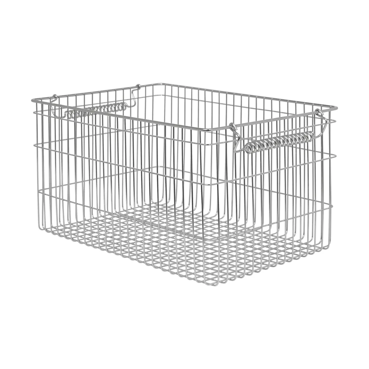 Cala Korb stapelbar 2er Pack, Edelstahl, 36,2x26,2x20,2 cm Ferm Living