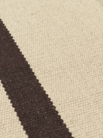 Calm kelim Teppich - Off-white, Coffee, 140x200 cm - Ferm Living
