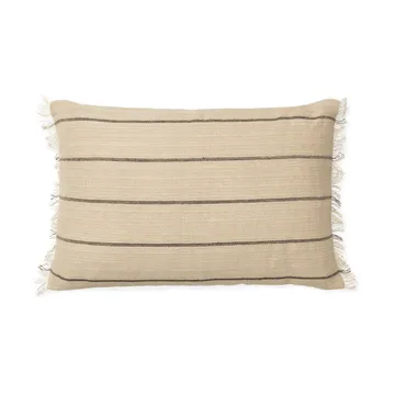 Calm Kissenbezug 40x60 cm - Camel-Black - Ferm Living