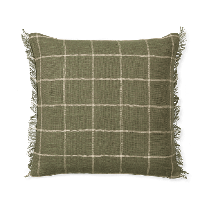 Calm Kissenbezug 50x50 cm - Olive-Off-white - ferm LIVING