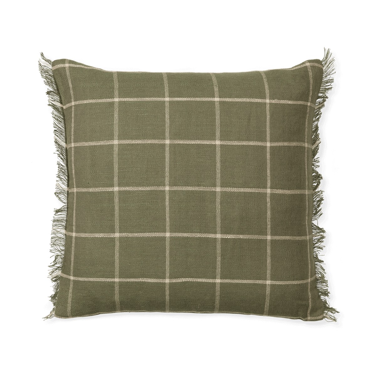 Ferm Living Calm Kissenbezug 50x50 cm Olive-Off-white
